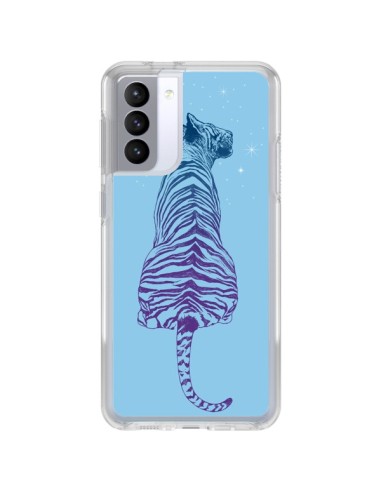 Samsung Galaxy S21 FE Case Tiger Jungle - Rachel Caldwell