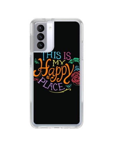 Coque Samsung Galaxy S21 FE This is my Happy Place - Rachel Caldwell