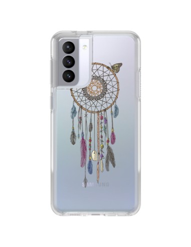 Samsung Galaxy S21 FE Case Dreamcatcher Lakota Clear - Rachel Caldwell