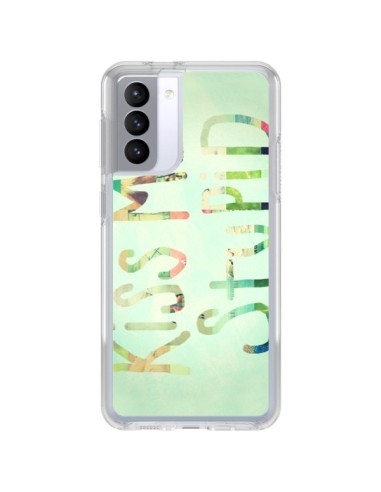 Cover Samsung Galaxy S21 FE Baciami Stupido - R Delean