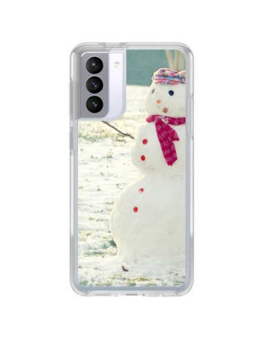 Coque Samsung Galaxy S21 FE Bonhomme de Neige - R Delean