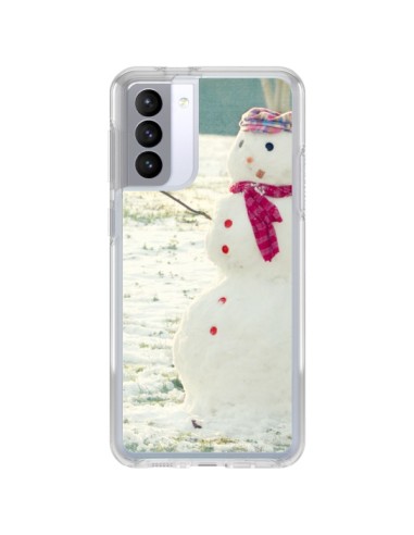 Samsung Galaxy S21 FE Case Snowman - R Delean