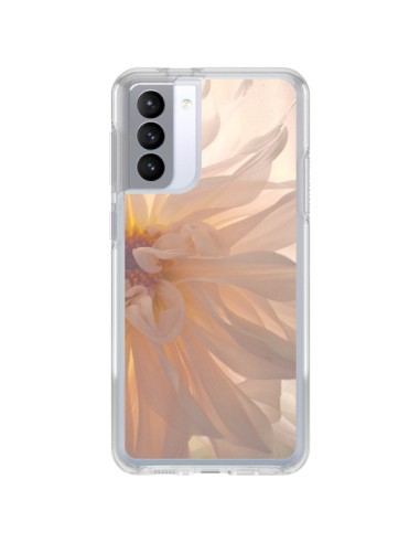 Coque Samsung Galaxy S21 FE Fleurs Rose - R Delean
