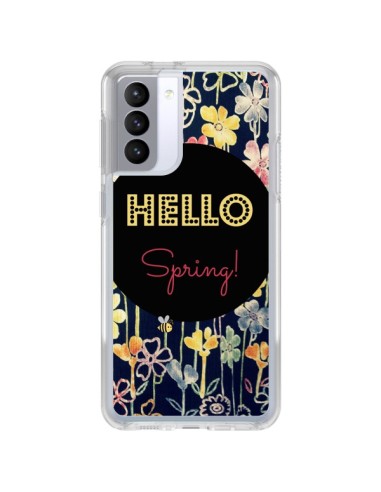 Cover Samsung Galaxy S21 FE Hello Spring Benvenuta Primavera - R Delean