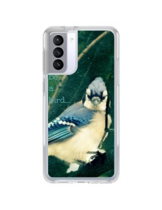 Cover Samsung Galaxy S21 FE I'd be a bird Uccelli - R Delean