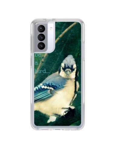 Cover Samsung Galaxy S21 FE I'd be a bird Uccelli - R Delean