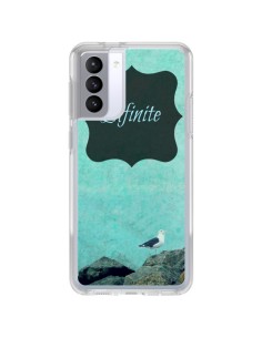 Coque Samsung Galaxy S21 FE Infinite Oiseau Bird - R Delean