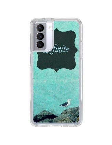 Coque Samsung Galaxy S21 FE Infinite Oiseau Bird - R Delean