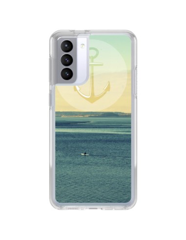 Cover Samsung Galaxy S21 FE Ancora Nave Estate Spiaggia - R Delean