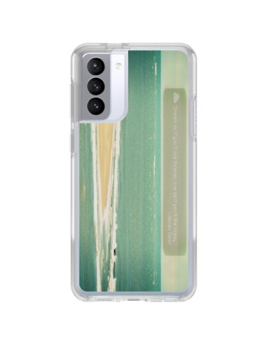 Cover Samsung Galaxy S21 FE Dream Mare Oceano Sabbia Spiaggia Paesaggio - R Delean