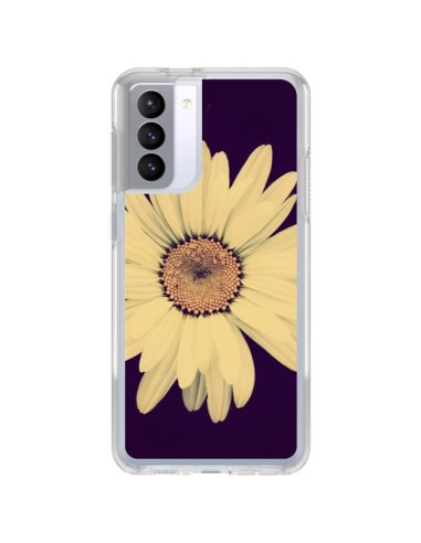Coque Samsung Galaxy S21 FE Marguerite Fleur Flower - R Delean