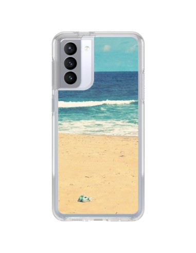 Coque Samsung Galaxy S21 FE Mer Ocean Sable Plage Paysage - R Delean