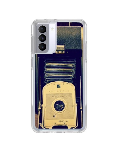 Coque Samsung Galaxy S21 FE Appareil Photo Vintage Polaroid Boite - R Delean