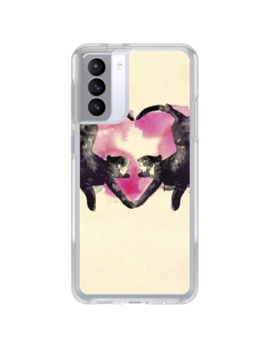 Coque Samsung Galaxy S21 FE Cats love to sleep - Robert Farkas