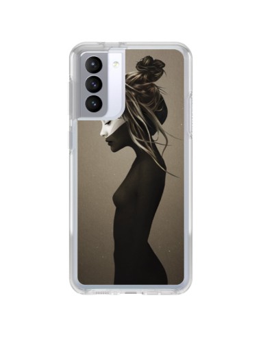 Coque Samsung Galaxy S21 FE Fille Pensive - Ruben Ireland