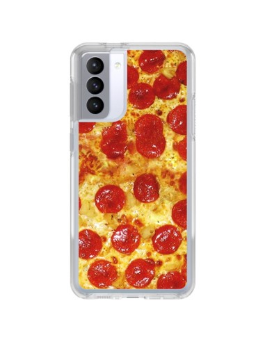 Coque Samsung Galaxy S21 FE Pizza Pepperoni - Rex Lambo