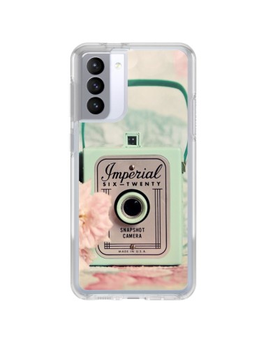 Coque Samsung Galaxy S21 FE Appareil Photo Imperial Vintage - Sylvia Cook