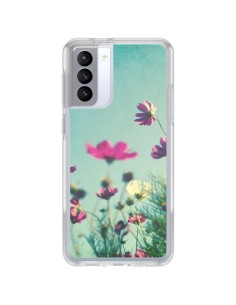 Coque Samsung Galaxy S21 FE Fleurs Reach for the Sky - Sylvia Cook