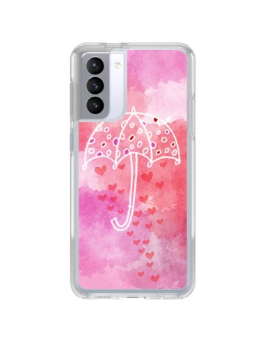 Coque Samsung Galaxy S21 FE Parapluie Coeur Love Amour - Sylvia Cook