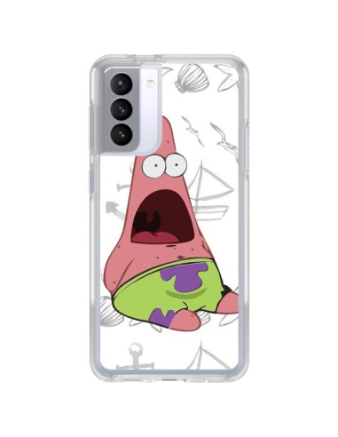 Coque Samsung Galaxy S21 FE Patrick Etoile de Mer Bob l'Eponge - Sara Eshak