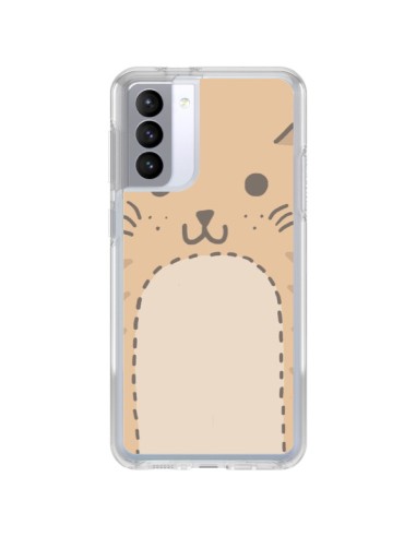 Coque Samsung Galaxy S21 FE Big Cat chat - Santiago Taberna