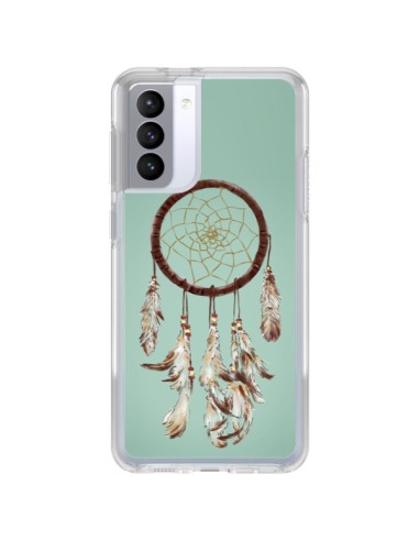 Coque Samsung Galaxy S21 FE Attrape-rêves vert - Tipsy Eyes