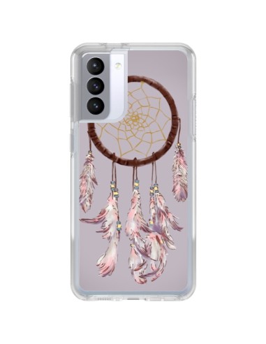 Cover Samsung Galaxy S21 FE Acchiappasogni Viola - Tipsy Eyes