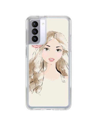 Samsung Galaxy S21 FE Case Girl - Tipsy Eyes