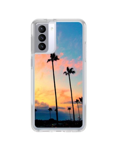 Cover Samsung Galaxy S21 FE California Californie USA Palme - Tara Yarte