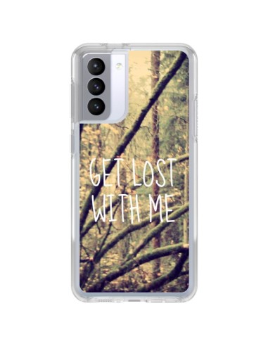 Coque Samsung Galaxy S21 FE Get lost with me foret - Tara Yarte