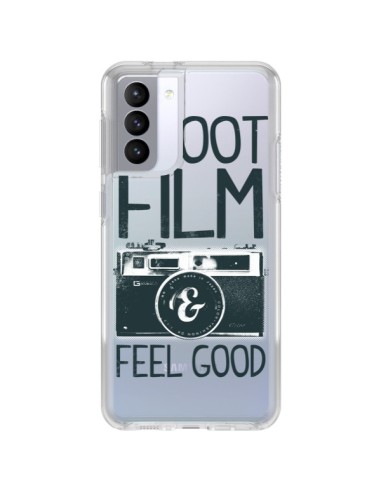 Coque Samsung Galaxy S21 FE Shoot Film and Feel Good Transparente - Victor Vercesi