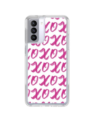 Cover Samsung Galaxy S21 FE XoXo Rosa Trasparente - Yohan B.