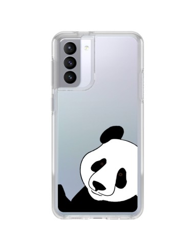 Cover Samsung Galaxy S21 FE Panda Trasparente - Yohan B.