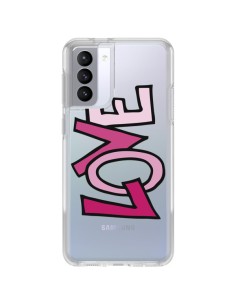 Coque Samsung Galaxy S21 FE Love Amour Transparente - Yohan B.