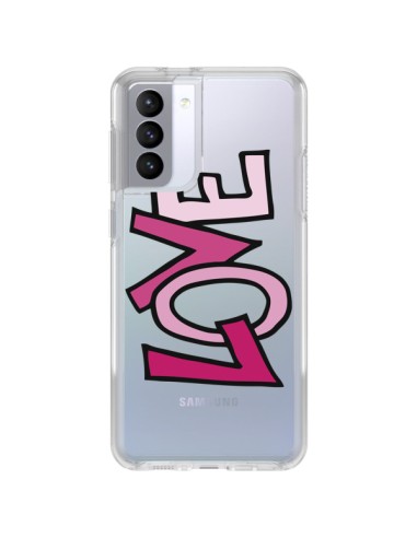 Coque Samsung Galaxy S21 FE Love Amour Transparente - Yohan B.