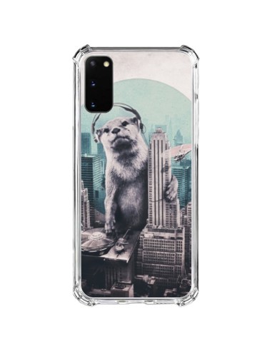 Coque Samsung Galaxy S20 FE Loutre Dj New York - Ali Gulec