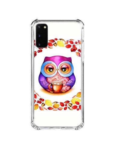 Coque Samsung Galaxy S20 FE Chouette Automne - Annya Kai