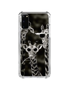 Coque Samsung Galaxy S20 FE Girafe Swag Lunettes Familiy Giraffe - Asano Yamazaki