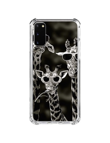 Coque Samsung Galaxy S20 FE Girafe Swag Lunettes Familiy Giraffe - Asano Yamazaki