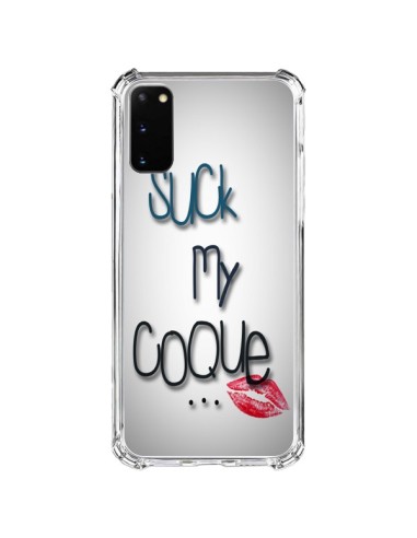 Coque Samsung Galaxy S20 FE Suck my Coque iPhone 6 et 6S Lips Bouche Lèvres - Bertrand Carriere