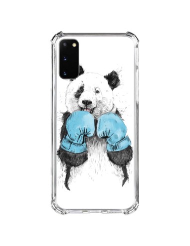 Coque Samsung Galaxy S20 FE Winner Panda Boxeur - Balazs Solti