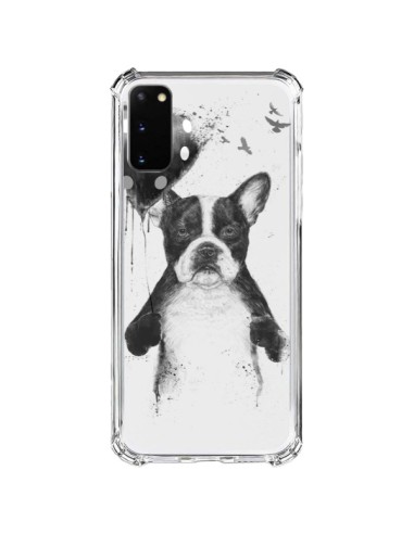 Cover Samsung Galaxy S20 FE Amore Bulldog Cane Trasparente - Balazs Solti