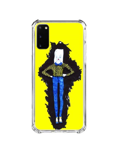 Coque Samsung Galaxy S20 FE Julie Femme Fashion Mode Jaune - Cécile