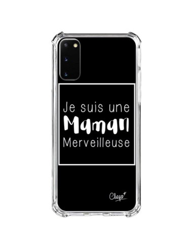 Coque Samsung Galaxy S20 FE Je suis une Maman Merveilleuse - Chapo