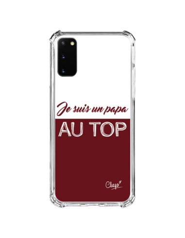 Samsung Galaxy S20 FE Case I’m a Top Dad Red Bordeaux - Chapo