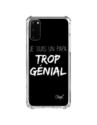 Cover Samsung Galaxy S20 FE Sono un Papà Geniale Nero - Chapo