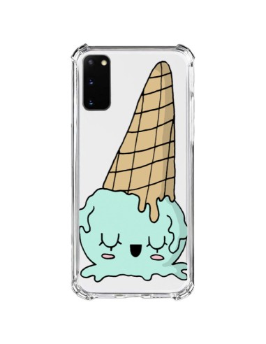 Coque Samsung Galaxy S20 FE Ice Cream Glace Summer Ete Renverse Transparente - Claudia Ramos