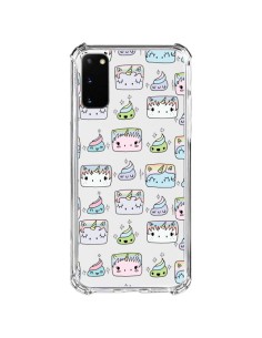 Cover Samsung Galaxy S20 FE Unicorno Carino Swag Trasparente - Claudia Ramos