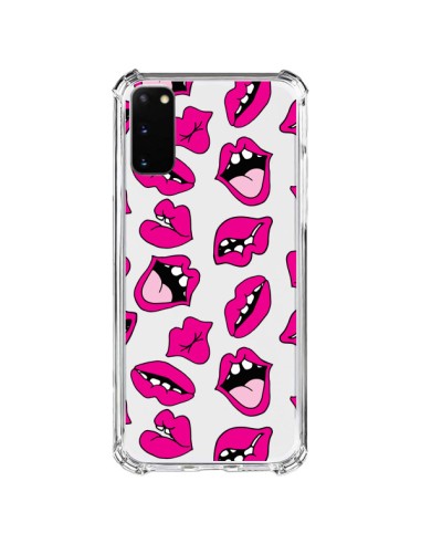 Samsung Galaxy S20 FE Case Lips Kiss Clear - Claudia Ramos