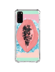 Samsung Galaxy S20 FE Case Papaya Rock Fruit - Danny Ivan